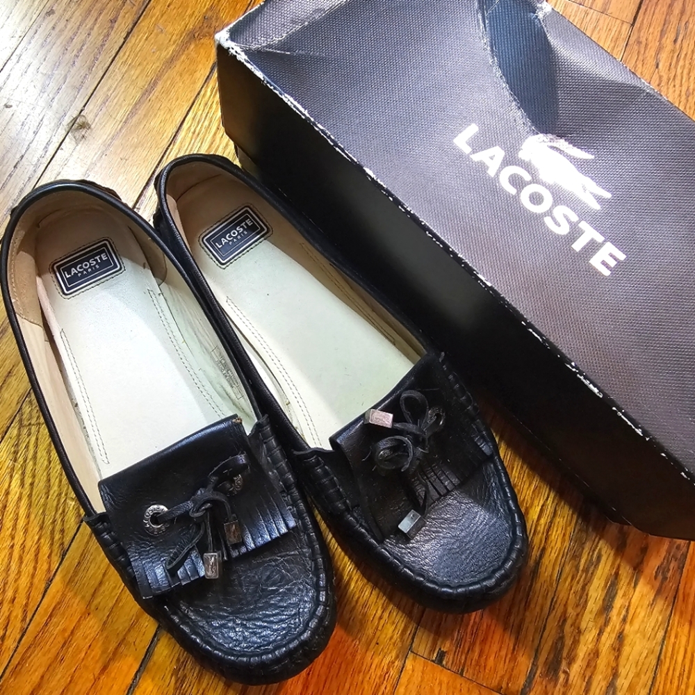 Lacoste genuine leather Moc